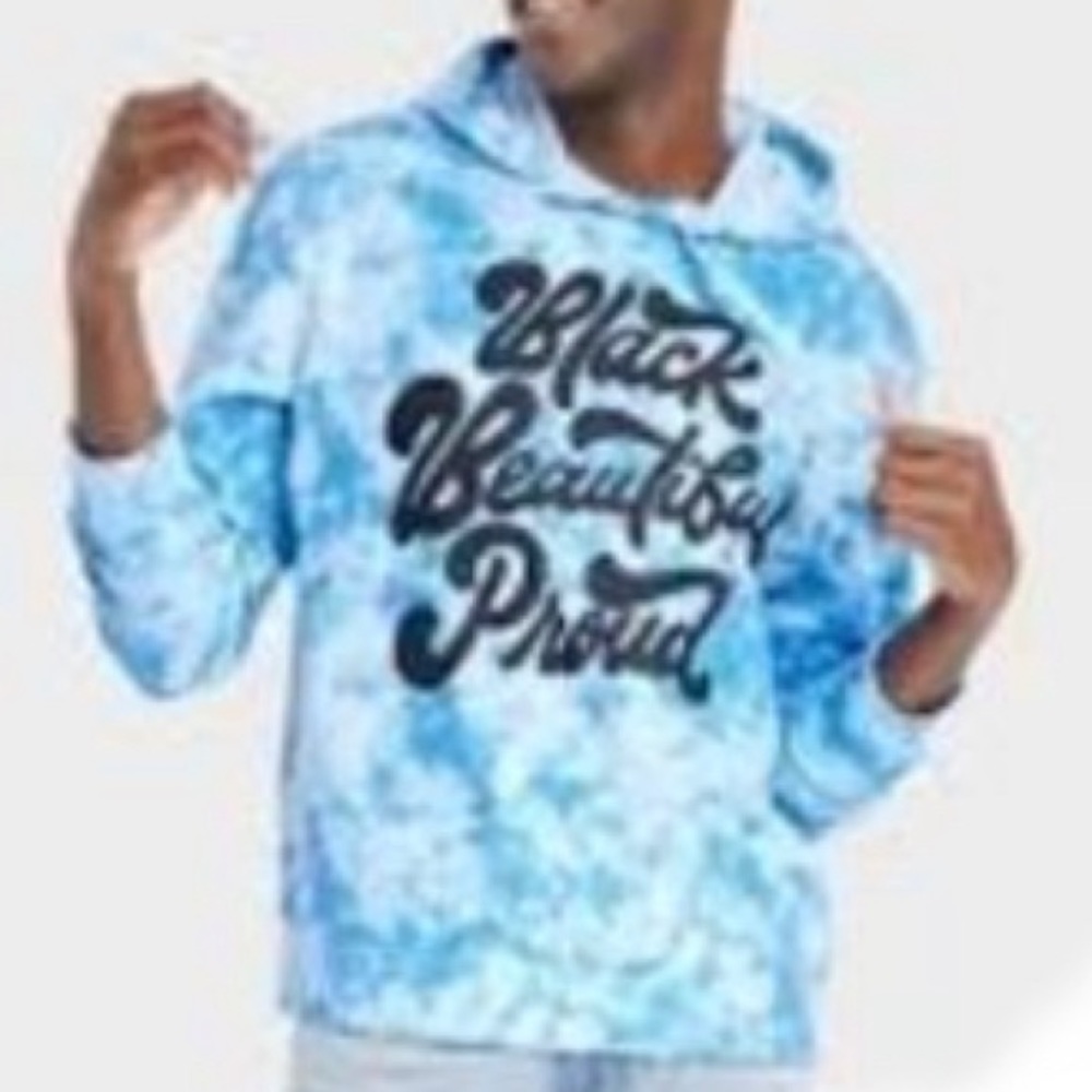 Black History Month Tie Dye Hoodie 4XL NWT Target Graphic Sweatshirt